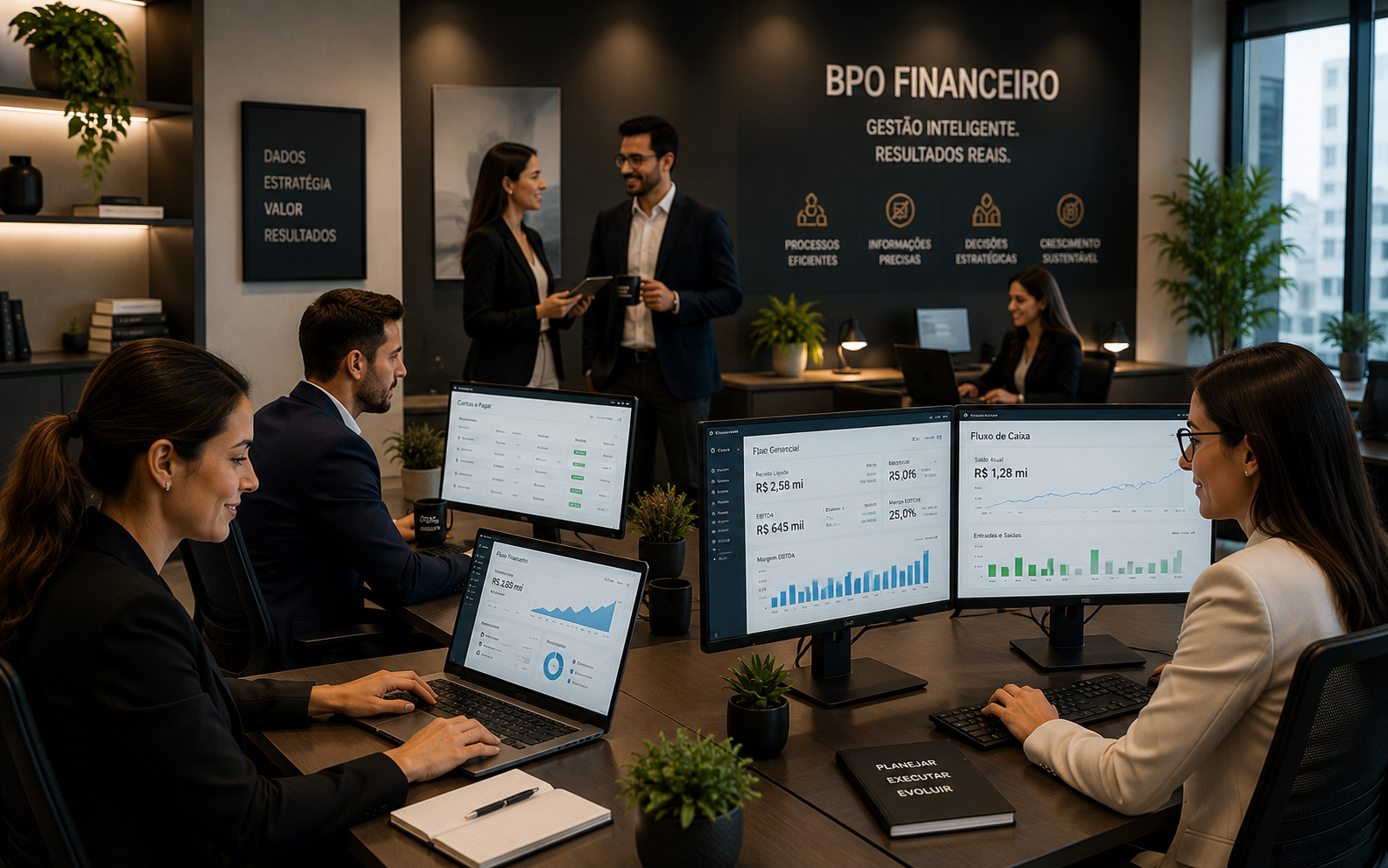 BPO Financeiro: pare de apagar inc&ecirc;ndio e comece a gerir com clareza